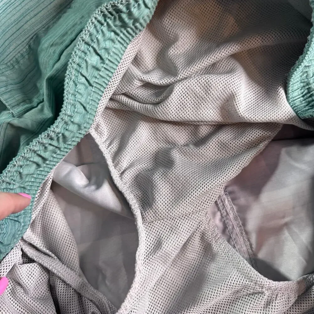 Goodfellow & Co Men’s Swim Trunks XXL Green Gray Colorblock Board Shorts